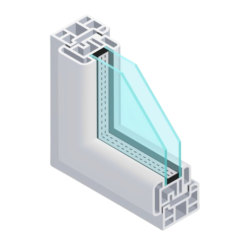 Double Glazed Unit (DGU): 5-10-5 mm Thickness with 3 no. (5mm) Toughened Tinted – Saint Gobain Glass with Argon/ Krypton Cavity (10mm) 