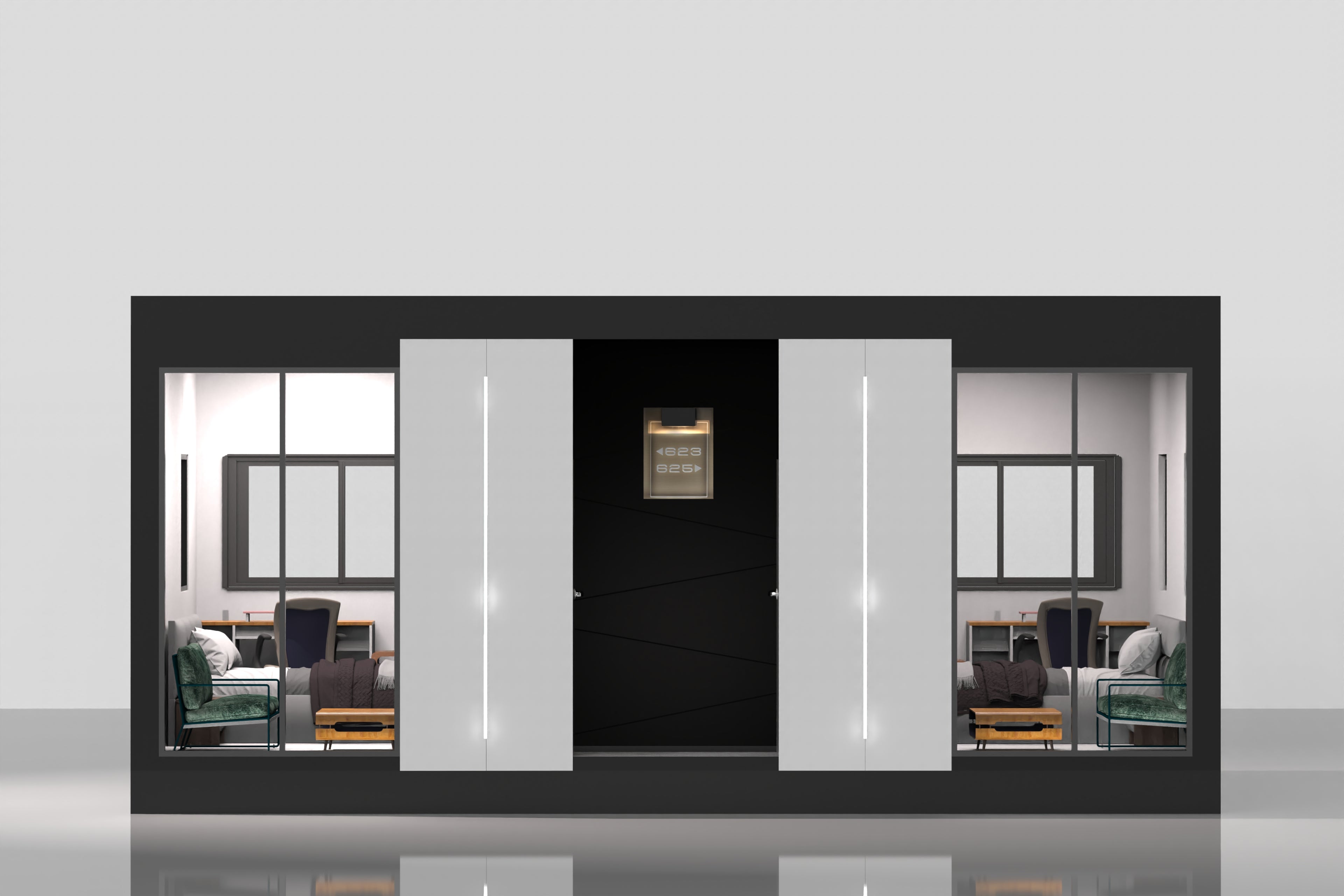 Model -B0 | Size - 505 Sq FT – Uprear Build Pvt Ltd